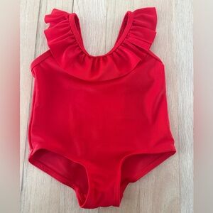 NWOT H&M Red Baby Swimsuit